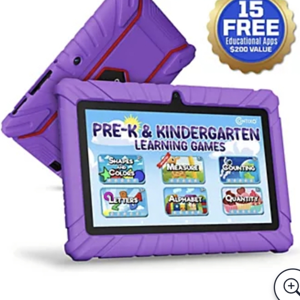 Purple Kids Learning Tablet - Picture 4 of 8